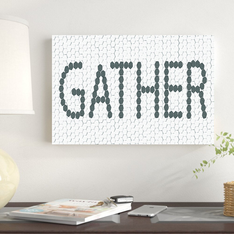 «Gather», impression sur toile tendue, H 12 po x l 18 po