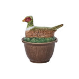 Forest Walk Pheasant Bowl With Lid - Multi