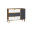 Raven 120cm W 3 - Drawer Chest of Drawers-35775812