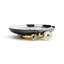 Anemone 12" W Footed Platter