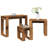 Ensemble de tables basses d'appoint vidaXL-129733698-129733696