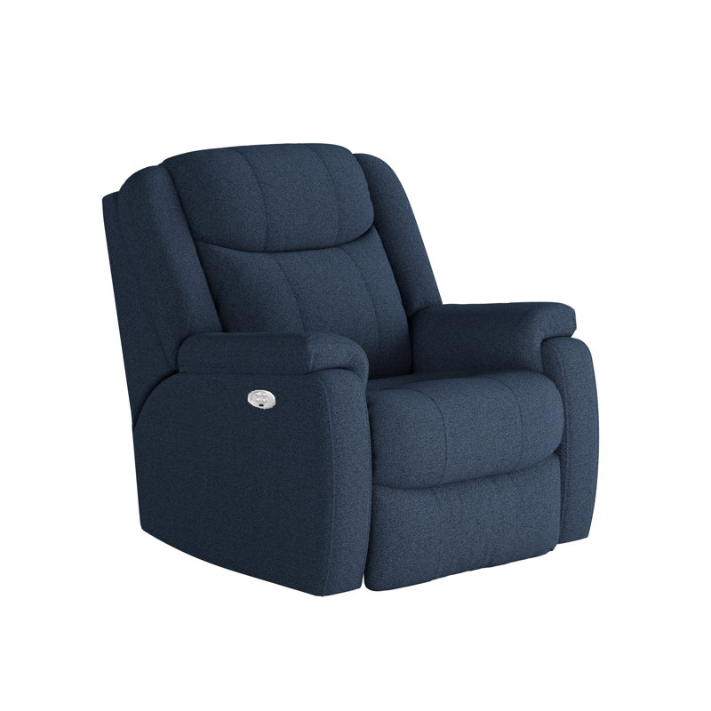 Fauteuil inclinable mural Hercules, Chenille bleu