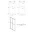 Paroi de douche coulissante semi-sans cadre-115218363