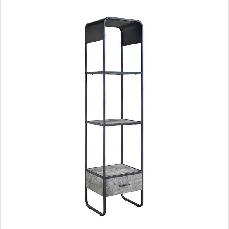 Chares 66'' H Media Shelves