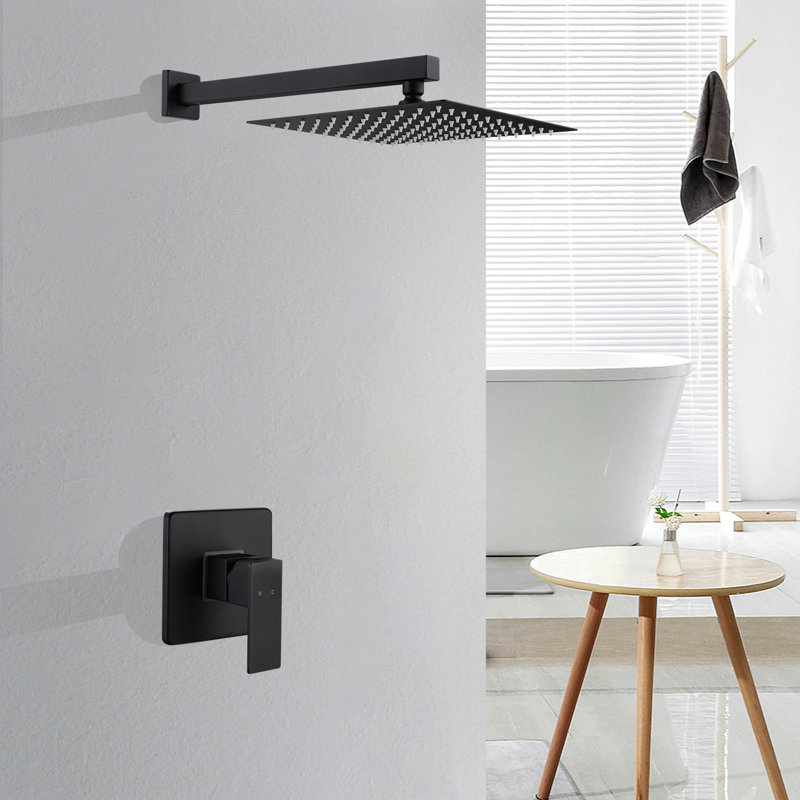 Système de douche complet avec valve brute