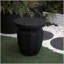 Table de bout décorative de jardin, table d'appoint moderne robuste robuste en faux terrazzo, table d'appoint pour l'intérieur et l'extérieur