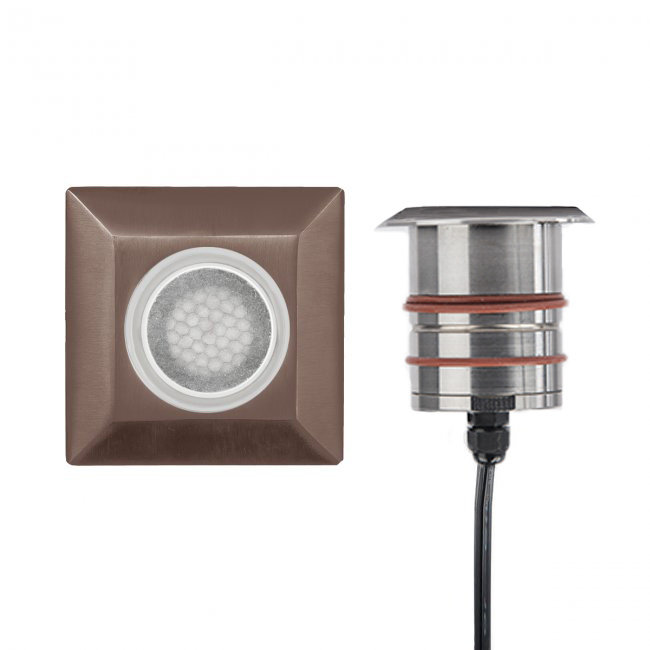 LED Well Light, Brass