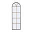 Miroir de plancher arqué 23,5 x 74,5 po