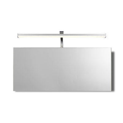Conklin Chrome Integrated LED Outdoor Flush Mount