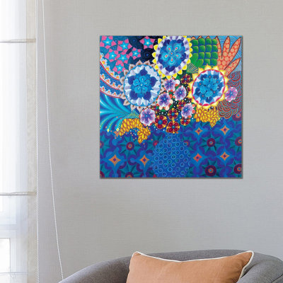 The Blue Vase II by Imogen Skelley - Painting on Canvas