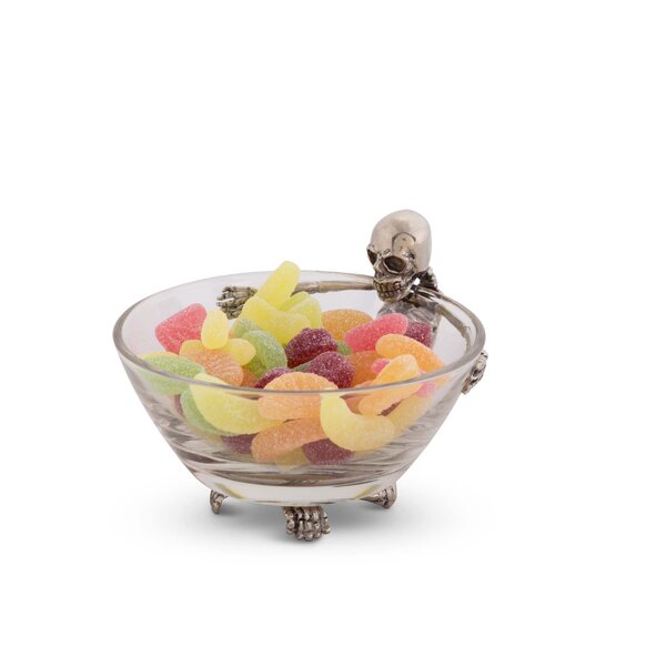 Skeleton Hand Punch Bowl with Ladle