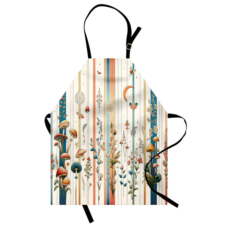 Plaid Bib Apron