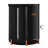 Collapsible Rain Barrel 100 Gal Rain Catcher with Spigots and Overflow Kit
