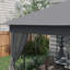 Abri de jardin en métal Outsunny