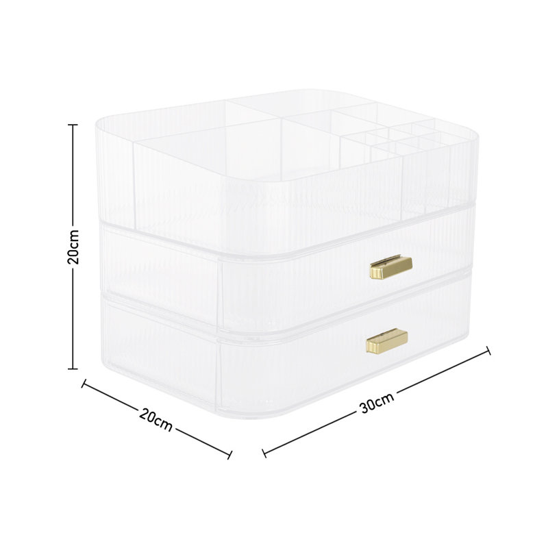 Arencibia Plastic Makeup Organizer