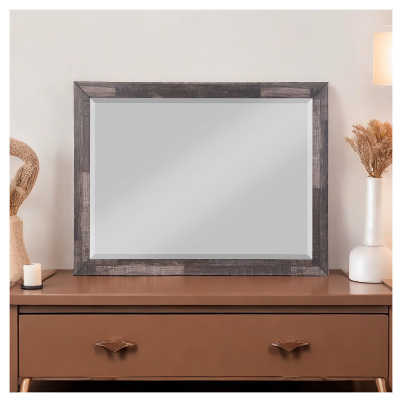 Miroir de coiffeuse en cerisier foncé Juniper