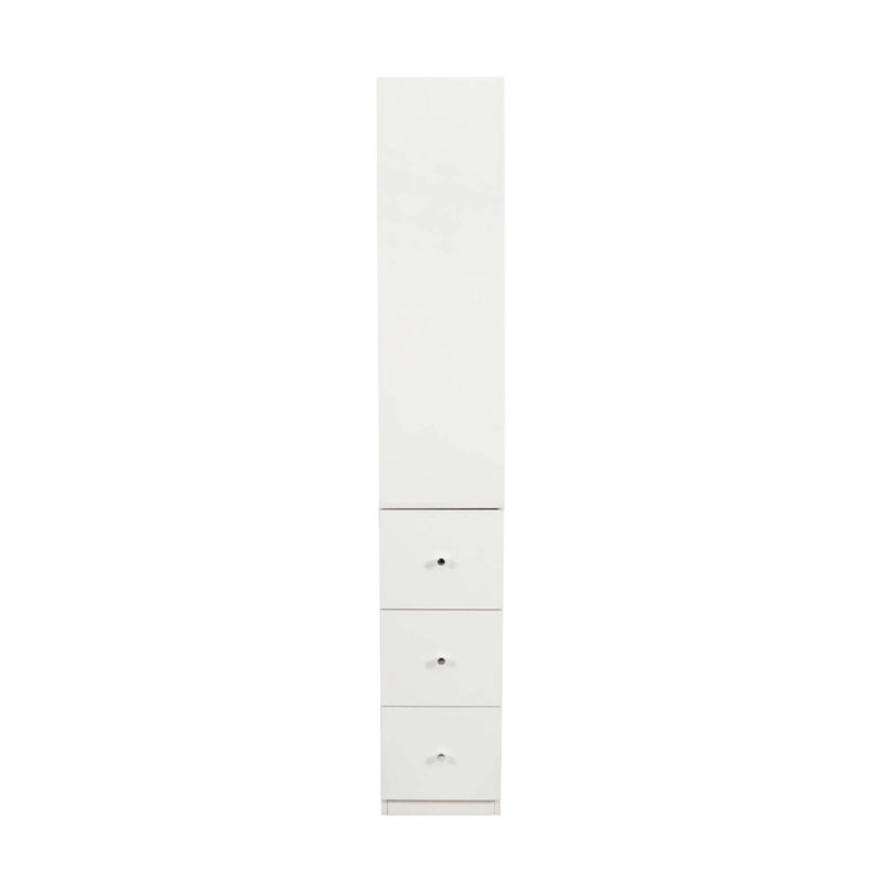 70.87" H Display Storage  Cabinet, White
