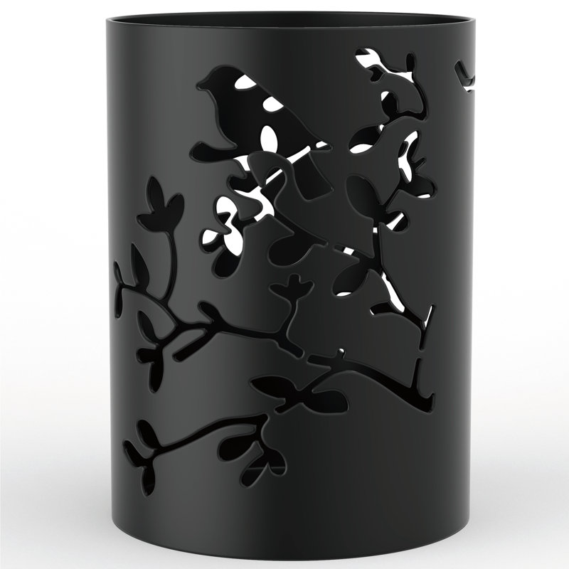 Porte-stylo en métal Lucresha, Noir