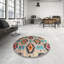 Tapis noir/orange/rouge contemporaine-1593850933