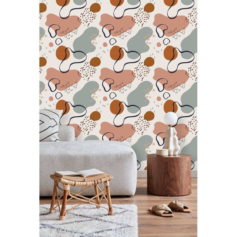Panneau de papier peint Bellalynn, L 18,75 po x l 25 po, Vinyle