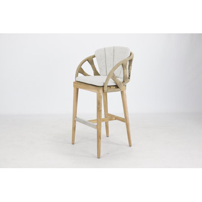 Krabi Outdoor Teak Bar Stool