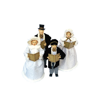 Christmas Splendor Carolers 4-piece set