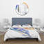 Ensemble de housse de couette bohème et éclectique coloré en plumes d'oiseaux colorés - microfibre de polyester-66393327