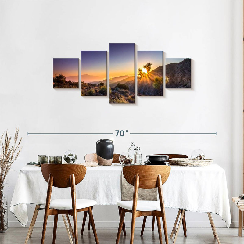 Senne California Desert Sunrays, H 24 po x l 55 po