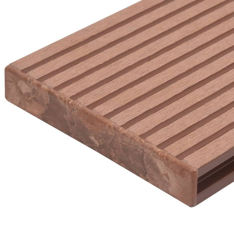 Tribune 15cm L x 2.5cm W Plastic Side Trim in Brown