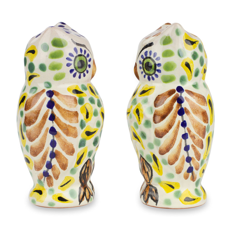 Ensemble de sel et poivre pour oiseaux à épices hibou Balestra