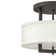 Hampton 3 - Light Shaded Drum Semi Flush Mount