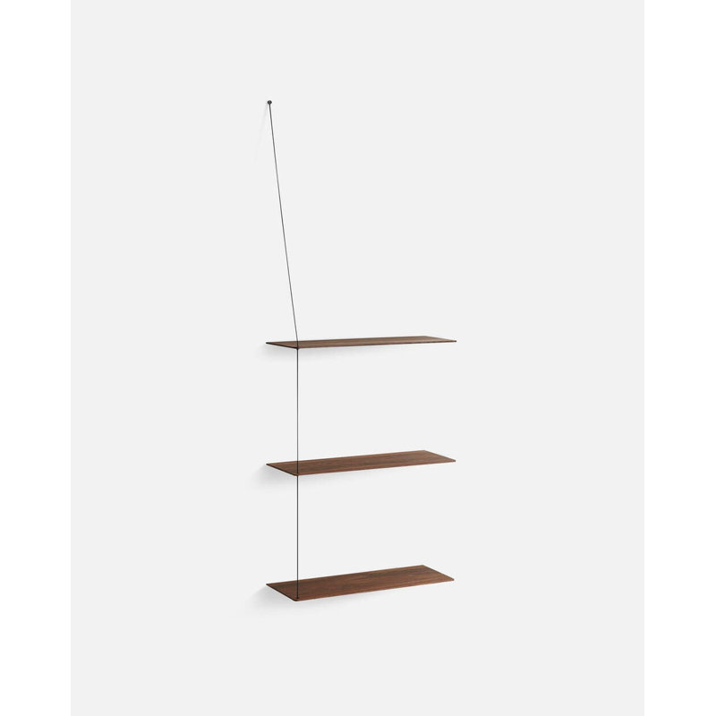 Stedge Shelf (60 Cm), Black, 47.2" H x 23.6" W x 8.7" D
