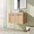 Beauton 29.57 " W Free Standing Wall Mounted 1 Single Vanity Bathroom Vanity With Top