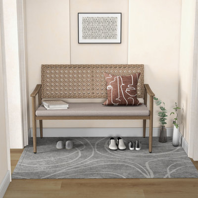 Banc en osier Euriel
