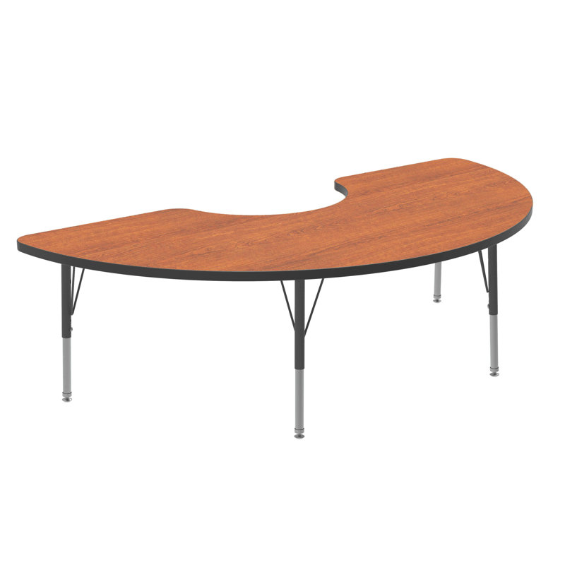 Table d'activité à hauteur ajustable MG Series, Cerisier sauvage, H 30 po x L 72 po x l 36 po