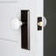 New York Plate with White Porcelain Door Knob-11617937-16666580