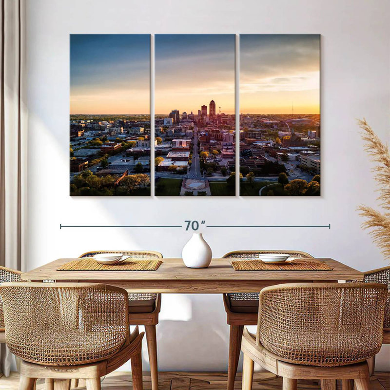 Sireci Des Moines Sireci Horizon, 42" H x 65" W