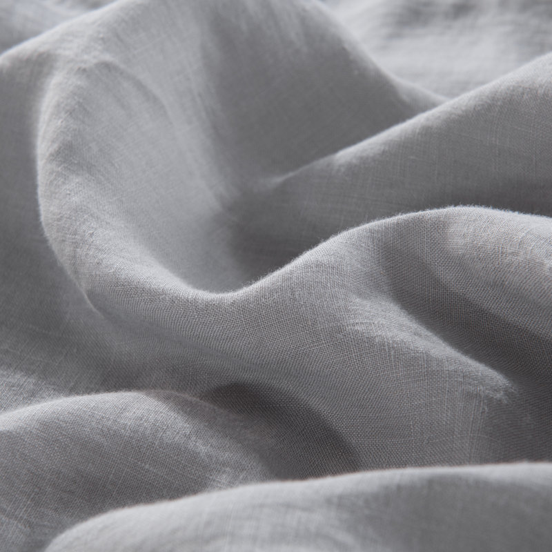  Housse de coussin d'extérieur en lin, Gris