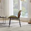 Chaise d'appoint avec structure en noyer. Style Mid-Century moderne, sièges confortables, convient à différents thèmes. Sw1871gn Lounge In Style. Finition, siège, décor-611023222