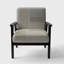 Mahasin - Painted Weaving III Fb - Fauteuil d'appoint rembourré moderne