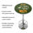 Round Metal Base Dining Table