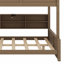 Lit superposé avec armoires de rangement et ports USB-1294896295