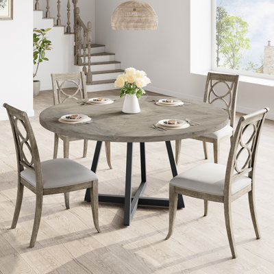 Table de salle à manger 47 po Modern Farmhouse