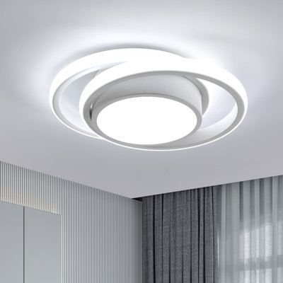 Mataponi 2-Light 27cm LED Flush Mount Ceiling Light