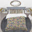 Ensemble de literie de style rétro Mid-Century rétro Art déco-40701955-106221440