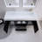 Babajide Bathroom Vanity with Acrylic Top-24792134