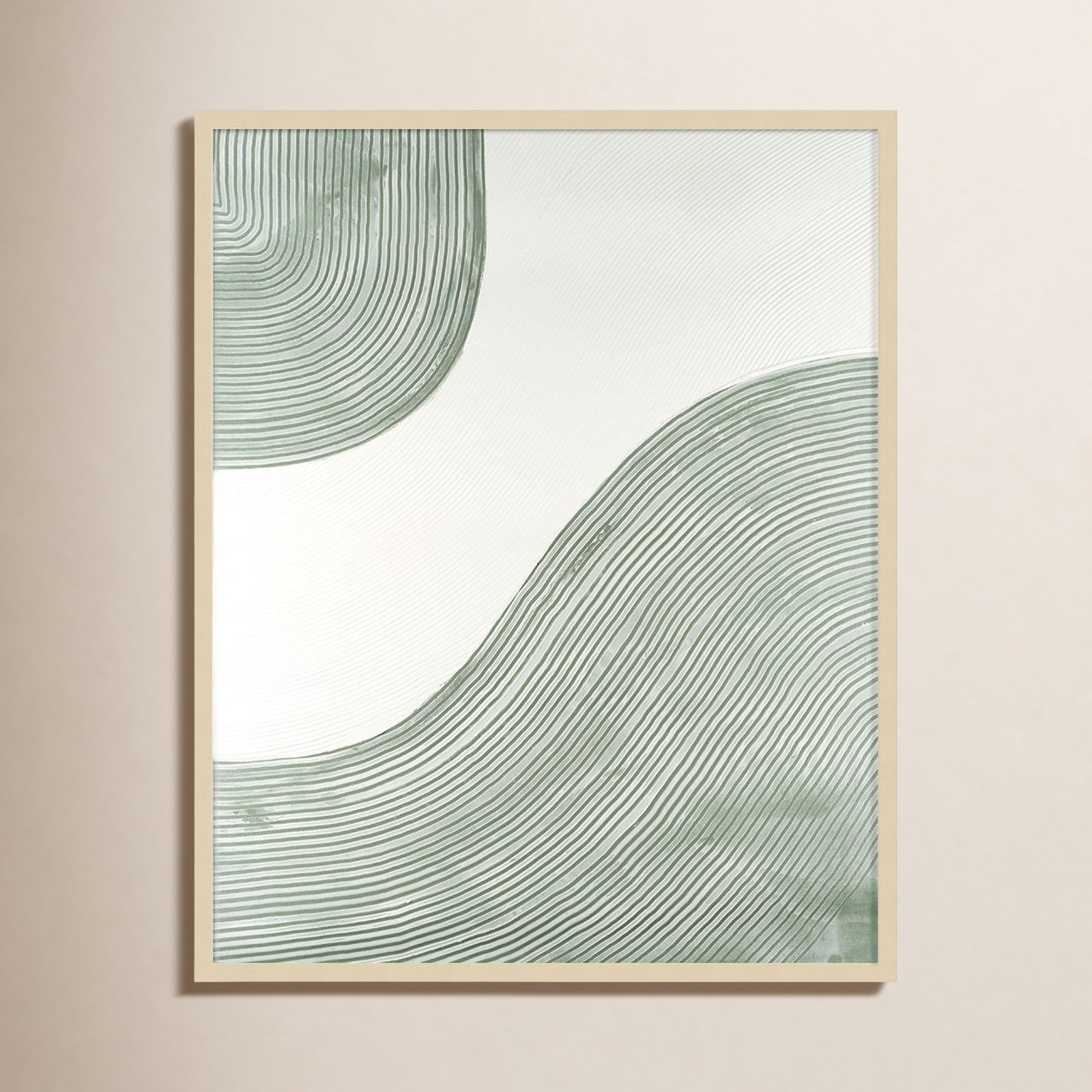 Get Going by Vanna Lam, Brown, 41" H x 33" W x 1" D