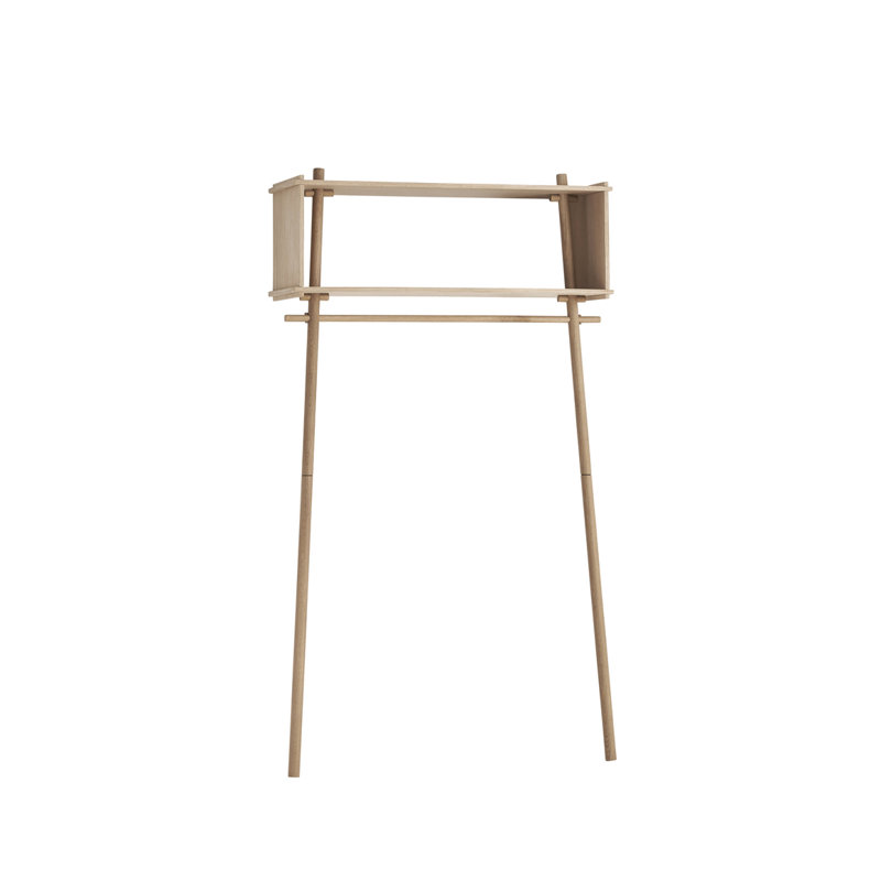 Tojbox Wardrobe (Small), White Oak