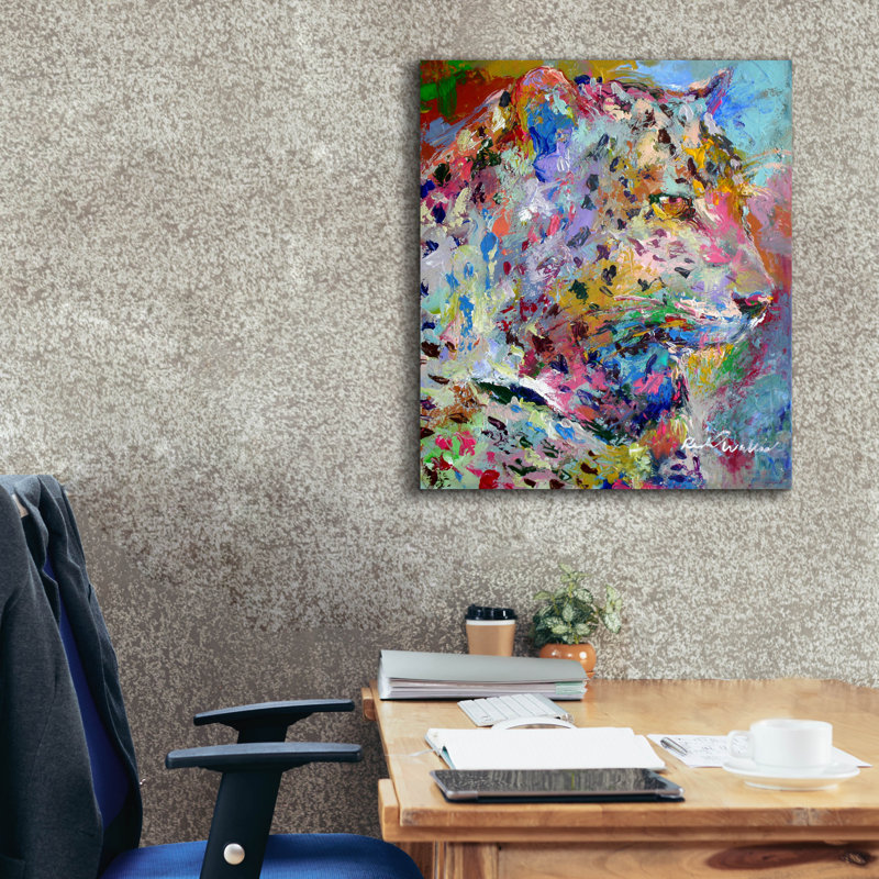«Artleo» par Richard Wallich, art mural sur toile, 26 po x 30 po