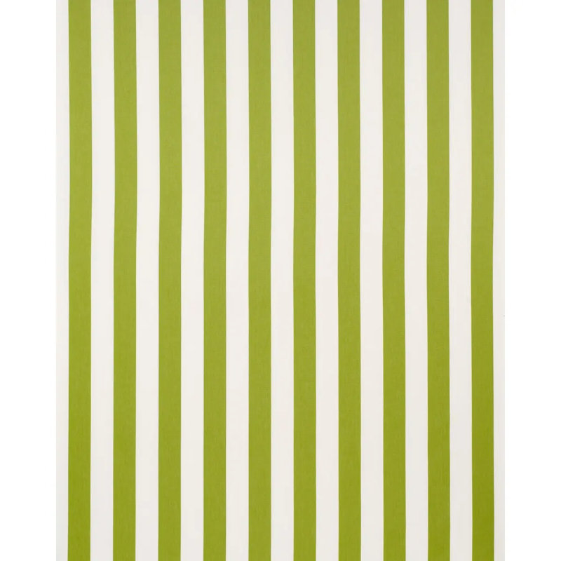 Andy Stripe Fabric, Green